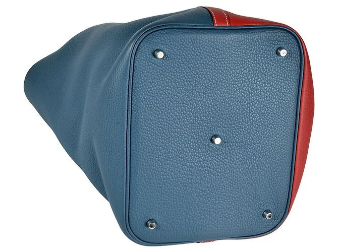 Hermès Picotin Lock GM Handtasche Rot - Ansicht 5