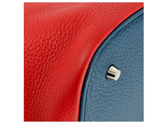 Hermès Picotin Lock GM Handtasche Rot - Ansicht 6