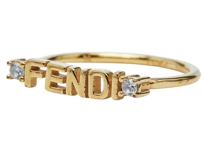 Fendi Logo Band Ring - view 2