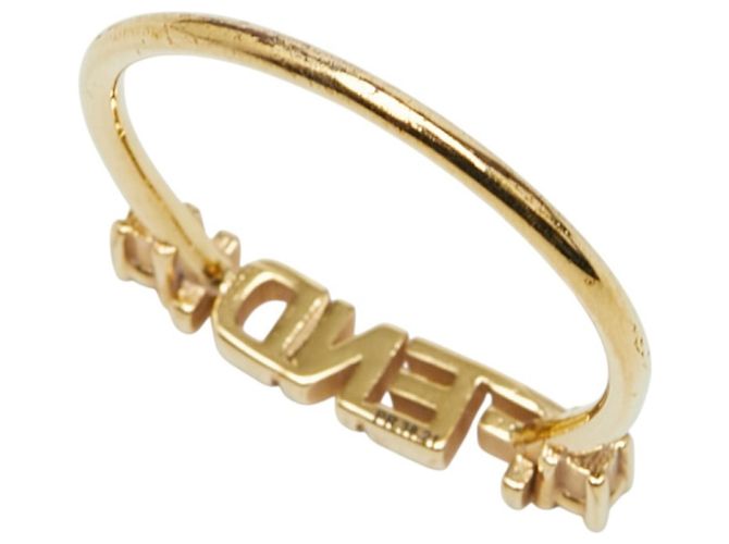 Fendi Logo Band Ring - view 5
