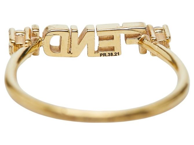 Fendi Logo Band Ring - view 6