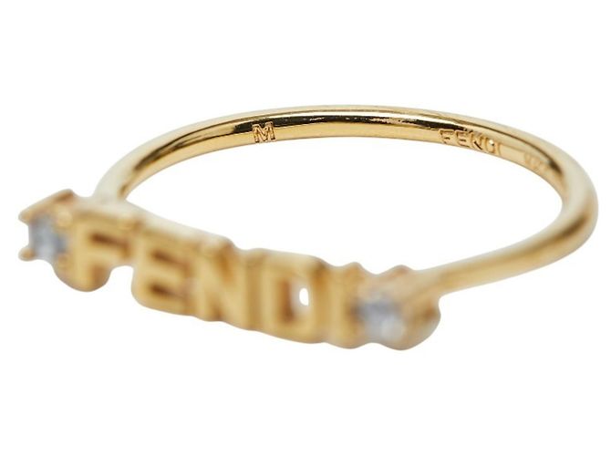 Fendi Logo Band Ring - view 7