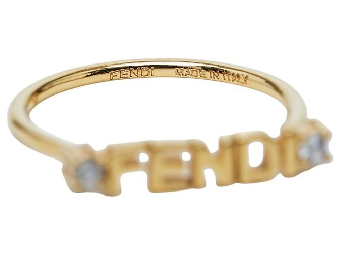 Fendi Logo Band Ring - view 8