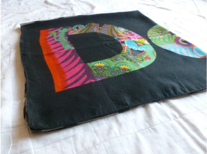 Nuovo stole/scarf maxi multicolore DESIGUAL Nero - vista 11