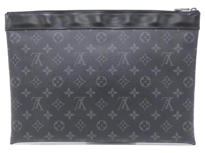 Pochette Discovery Monogram Eclipse Louis Vuitton Nero - vista 2