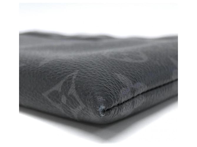 Pochette Discovery Monogram Eclipse Louis Vuitton Nero - vista 3