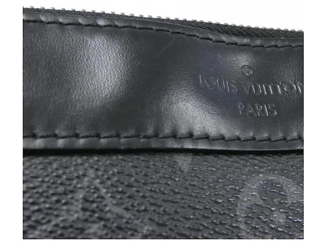 Pochette Discovery Monogram Eclipse Louis Vuitton Nero - vista 5