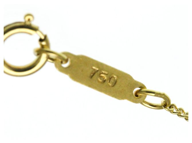Tiffany & Co Collana a cuore incrociato in rodocrosite Tiffany Chain D'oro - vista 10