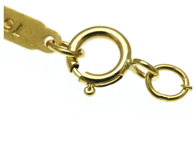 Tiffany & Co Collana a cuore incrociato in rodocrosite Tiffany Chain D'oro - vista 11