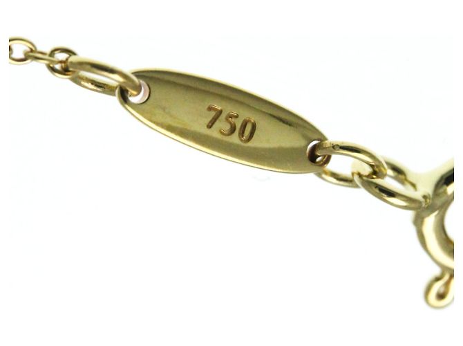 Tiffany & Co Collana a goccia Tiffany in oro giallo 18K D'oro - vista 12