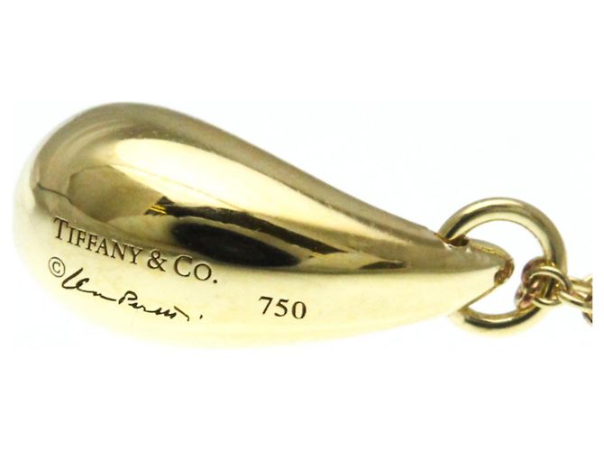 Tiffany & Co Collana a goccia Tiffany in oro giallo 18K D'oro - vista 8