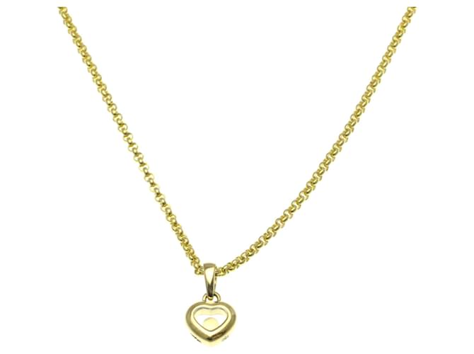 Collar Péndulo Corazón Happy Diamonds de Chopard Dorado - vista 14