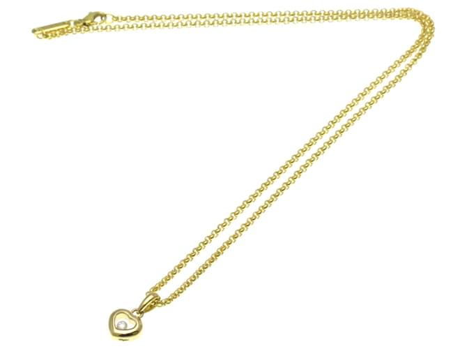 Collar Péndulo Corazón Happy Diamonds de Chopard Dorado - vista 15