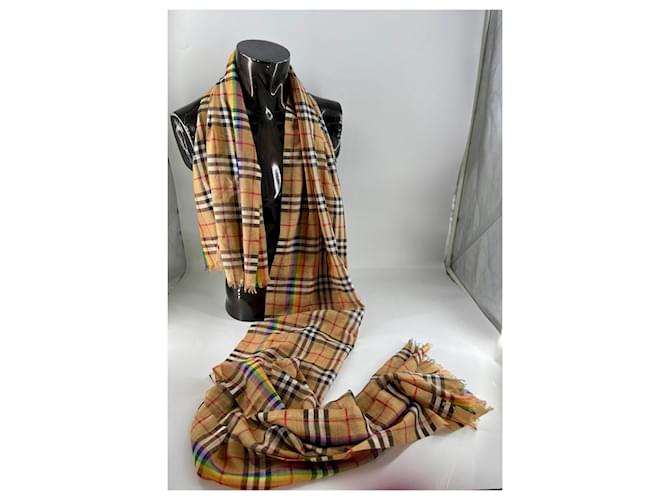 Bufanda de cuadros arcoíris Burberry Multicolor - vista 11