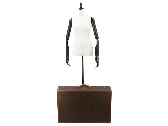 Borsa da viaggio Bisten 75 Monogram Louis Vuitton Marrone Monogramma - vista 10