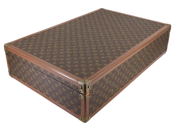 Borsa da viaggio Bisten 75 Monogram Louis Vuitton Marrone Monogramma - vista 4