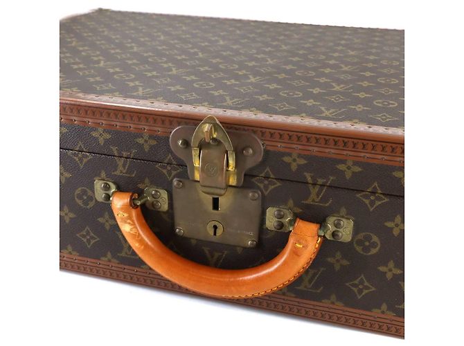 Borsa da viaggio Bisten 75 Monogram Louis Vuitton Marrone Monogramma - vista 5