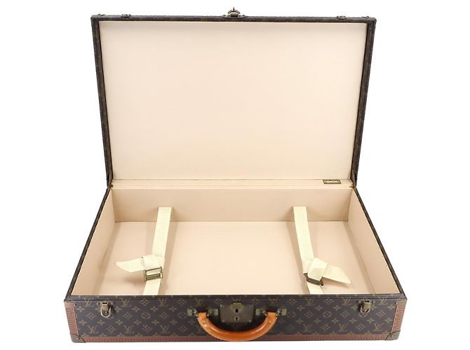 Borsa da viaggio Bisten 75 Monogram Louis Vuitton Marrone Monogramma - vista 6