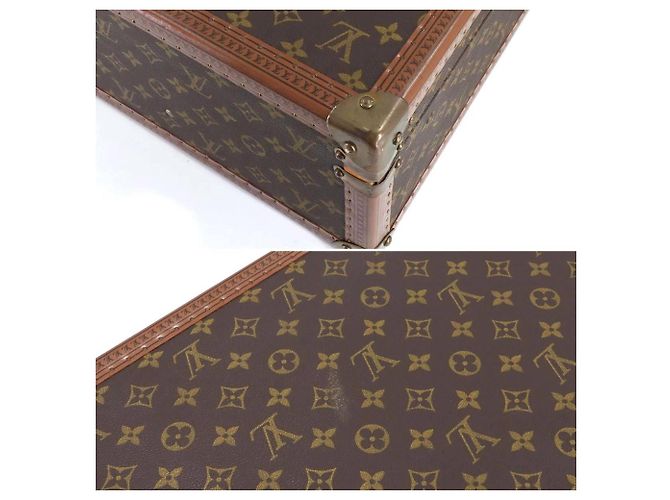 Borsa da viaggio Bisten 75 Monogram Louis Vuitton Marrone Monogramma - vista 8
