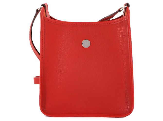 Borsa a spalla Vespa TPM di Hermès in Rouge H Rosso - vista 3