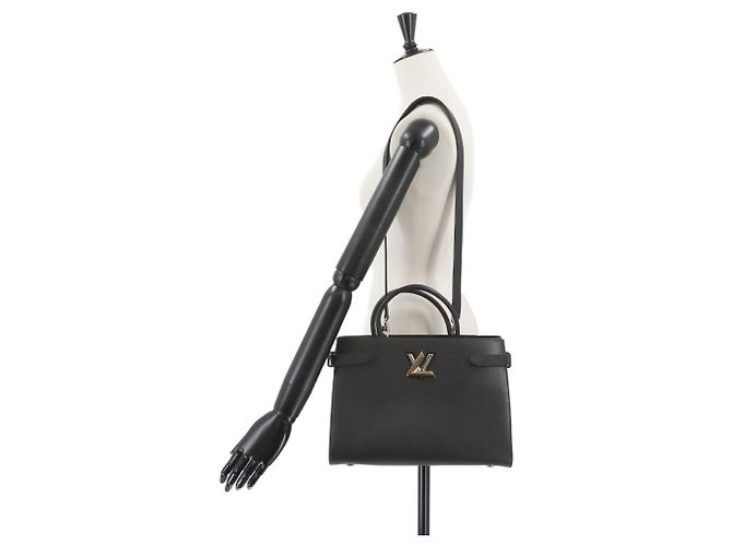 Borsa Tote Epi Twist di Louis Vuitton Nero - vista 10