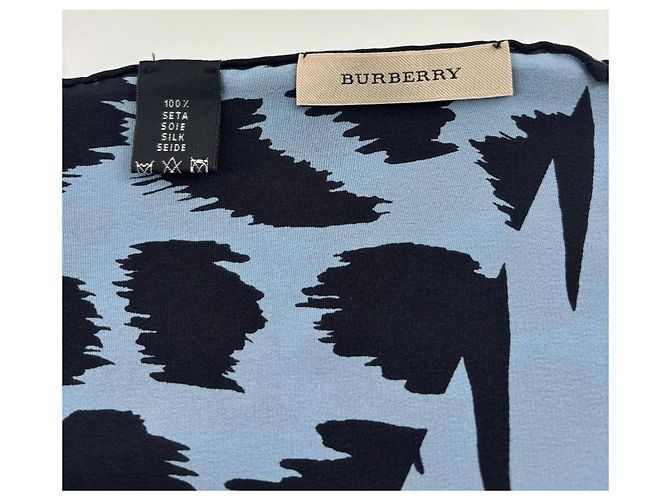 Sciarpa Burberry Prorsum – 100% Seta – stampa animale ibrida Multicolore - vista 2