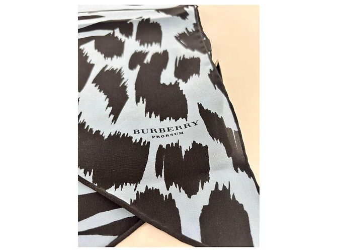 Sciarpa Burberry Prorsum – 100% Seta – stampa animale ibrida Multicolore - vista 5