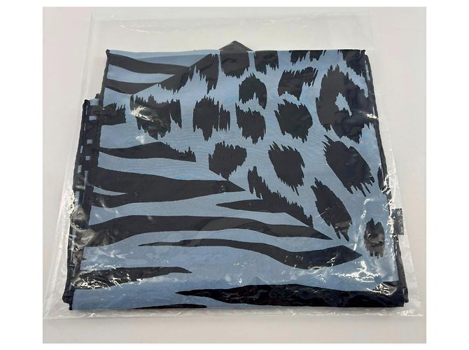 Sciarpa Burberry Prorsum – 100% Seta – stampa animale ibrida Multicolore - vista 6