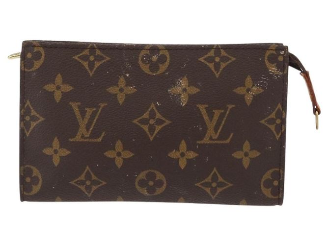 Bucket LOUIS VUITTON Monogramma Secchiello PM Pochette Accessorio LV Auth 162751 - vista 13