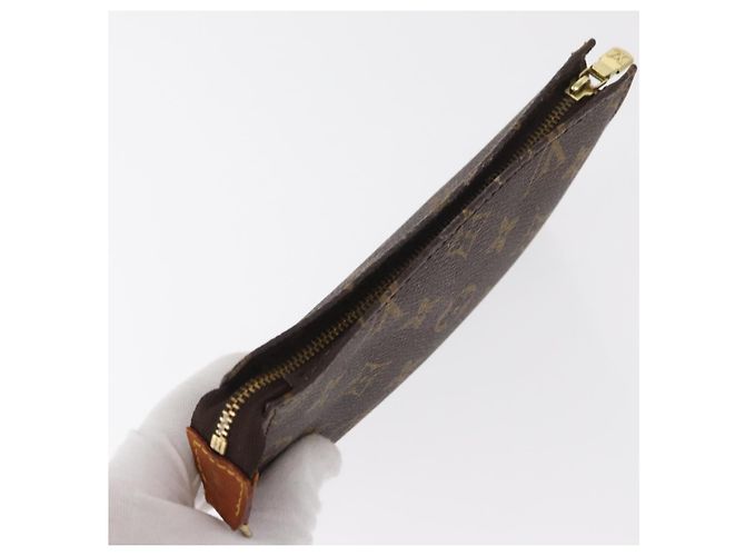 Bucket LOUIS VUITTON Monogramma Secchiello PM Pochette Accessorio LV Auth 162751 - vista 5