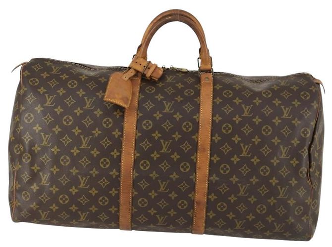 LOUIS VUITTON Monogram Keepall 60 Boston Tasche M41422 LV Auth 160191 Monogramm - Ansicht 13