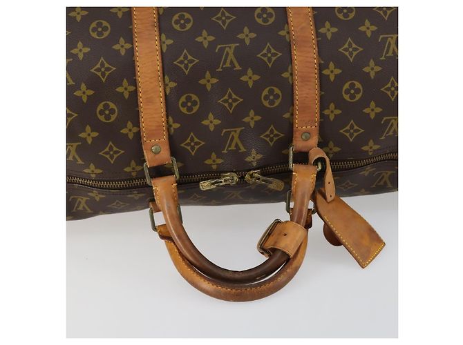 LOUIS VUITTON Monogram Keepall 60 Boston Tasche M41422 LV Auth 160191 Monogramm - Ansicht 7