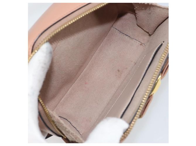 Borsa a mano in pelle Salvatore Ferragamo Vala 2 in 1 Rosa Oro Auth 161059 - vista 11