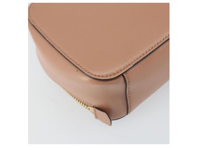 Borsa a mano in pelle Salvatore Ferragamo Vala 2 in 1 Rosa Oro Auth 161059 - vista 17