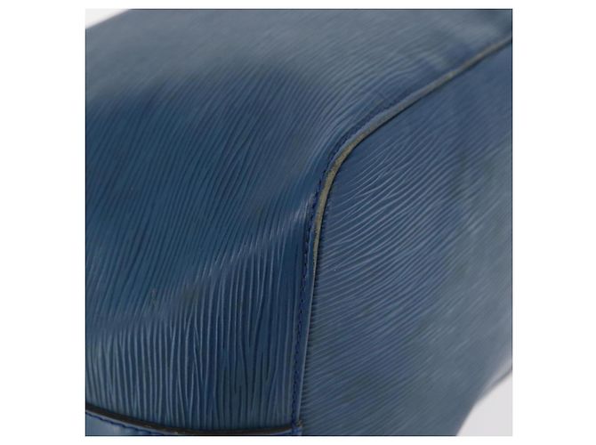 Noe LOUIS VUITTON Borsa a Spalla Petit Noé Epi Blu M44105 LV Auth 160554 - vista 15