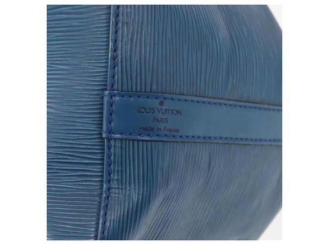 Noe LOUIS VUITTON Borsa a Spalla Petit Noé Epi Blu M44105 LV Auth 160554 - vista 17
