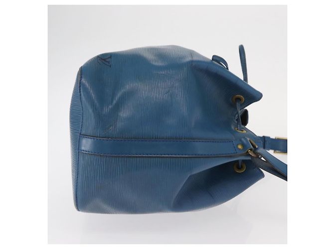 Noe LOUIS VUITTON Borsa a Spalla Petit Noé Epi Blu M44105 LV Auth 160554 - vista 3