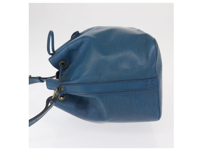 Noe LOUIS VUITTON Borsa a Spalla Petit Noé Epi Blu M44105 LV Auth 160554 - vista 4