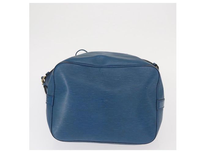 Noe LOUIS VUITTON Borsa a Spalla Petit Noé Epi Blu M44105 LV Auth 160554 - vista 5