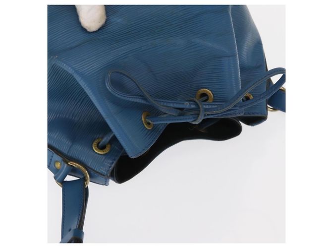 Noe LOUIS VUITTON Borsa a Spalla Petit Noé Epi Blu M44105 LV Auth 160554 - vista 6