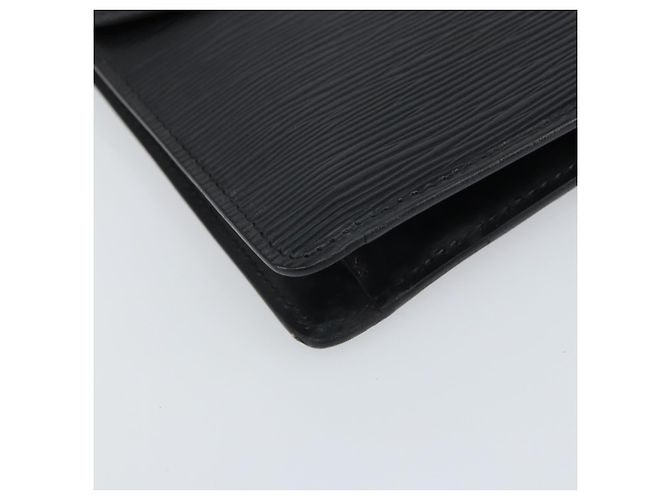 LOUIS VUITTON Clutch Epi Montaigne 27 Nero M52652 LV Auth hk3270 - vista 14