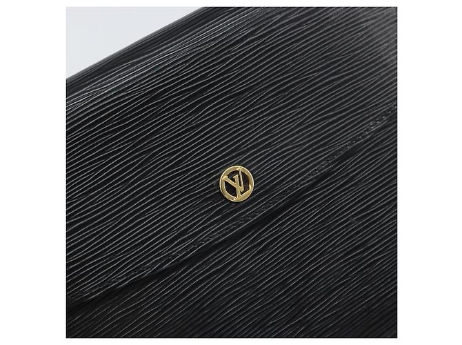 LOUIS VUITTON Clutch Epi Montaigne 27 Nero M52652 LV Auth hk3270 - vista 17