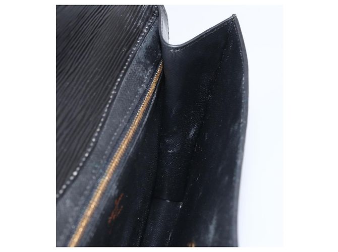 LOUIS VUITTON Clutch Epi Montaigne 27 Nero M52652 LV Auth hk3270 - vista 19