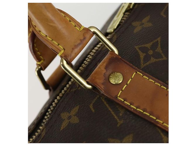 LOUIS VUITTON Borsa Boston Monogram Keepall 55 M41424 LV Auth 159340 Monogramma - vista 10