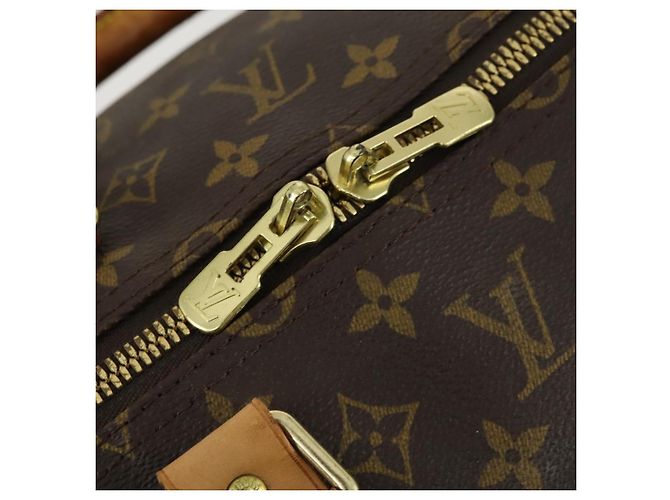 LOUIS VUITTON Borsa Boston Monogram Keepall 55 M41424 LV Auth 159340 Monogramma - vista 18