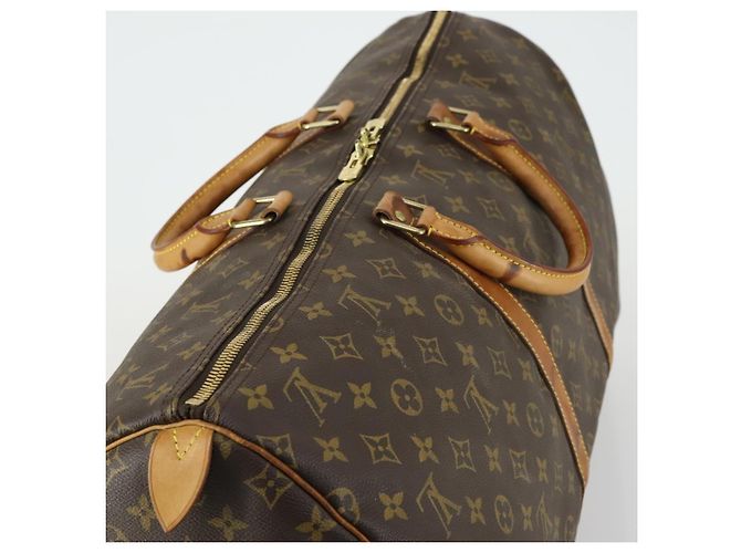 LOUIS VUITTON Borsa Boston Monogram Keepall 55 M41424 LV Auth 159340 Monogramma - vista 6