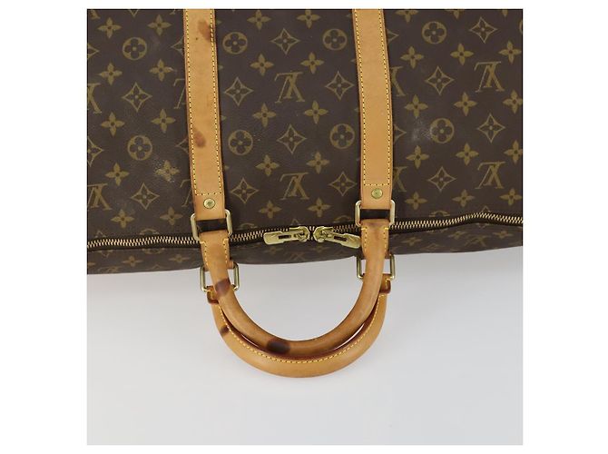 LOUIS VUITTON Borsa Boston Monogram Keepall 55 M41424 LV Auth 159340 Monogramma - vista 7