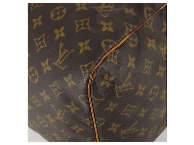 LOUIS VUITTON Borsa Boston Monogram Keepall 55 M41424 LV Auth 159340 Monogramma - vista 9