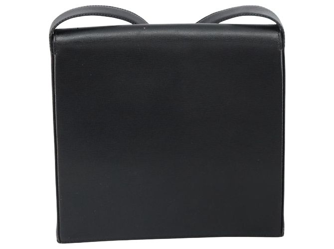 Borsa a Spalla Christian Dior in Pelle Nera Oro Auth 160970 Nero D'oro - vista 2