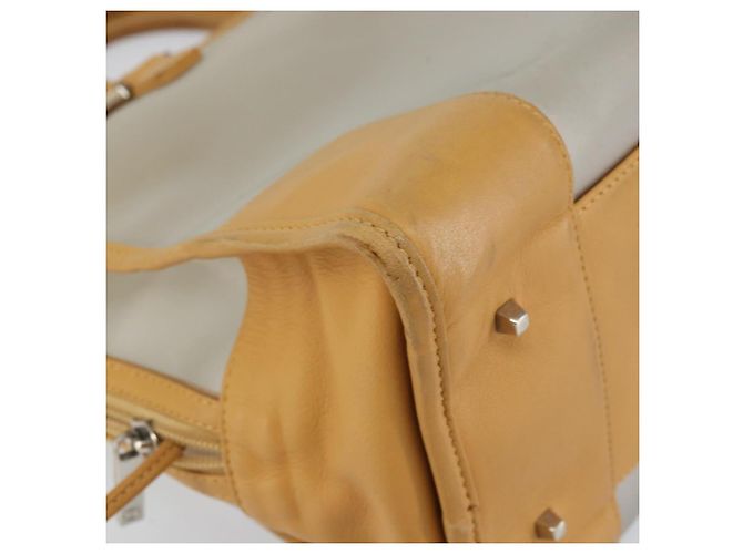 LOEWE Anagramma Modello Limitato Amazona 30 Borsa a Mano Vinile Trasparente Argento Auth hk3315 - vista 14